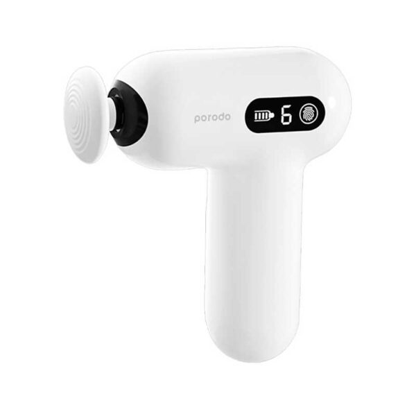 ماساژور تفنگی برقی پرودو porodo active precision massager - سفید