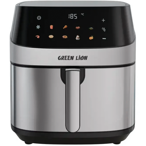 هواپز (سرخ کن بدون روغن) لمسی گرین لاین مدل deluxe air fryer 8ltr