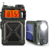 پاوربانک خورشیدی و اسپیکر بلوتوث و رادیو گرین لاین Green Lion Vintage Solar Pro Radio